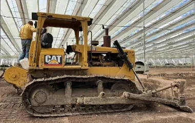 Bulldozer Caterpillar D6D 4X año 1980