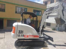 
										Miniexcavadora Bobcat 331 año 2007 completo									