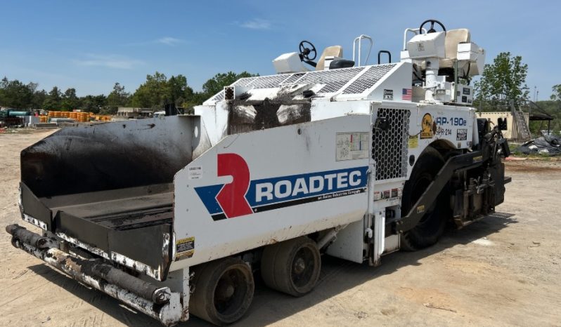 
								Pavimentadora Rodatec RP 190E año 2020 Horas 5000 sesores MOBA completo									