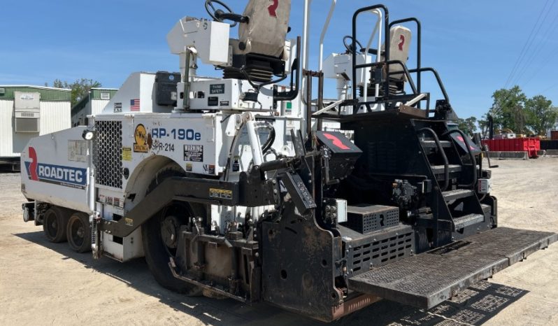 
								Pavimentadora Rodatec RP 190E año 2020 Horas 5000 sesores MOBA completo									