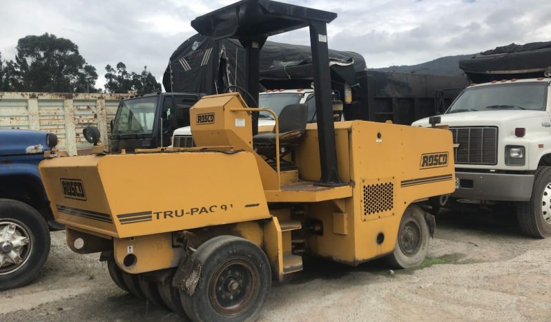 
								Compactador Neumatico para pavimento Rosco Trupac 915 año 1998 disponible entrega inmediata completo									