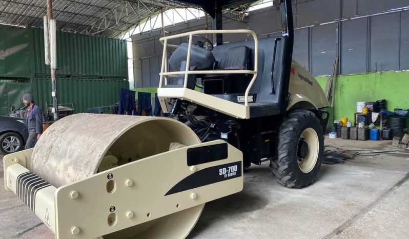 
								Vibrocompactador Ingersoll Rand SD77 año 2006 capacidad 7.7 Ton completo									