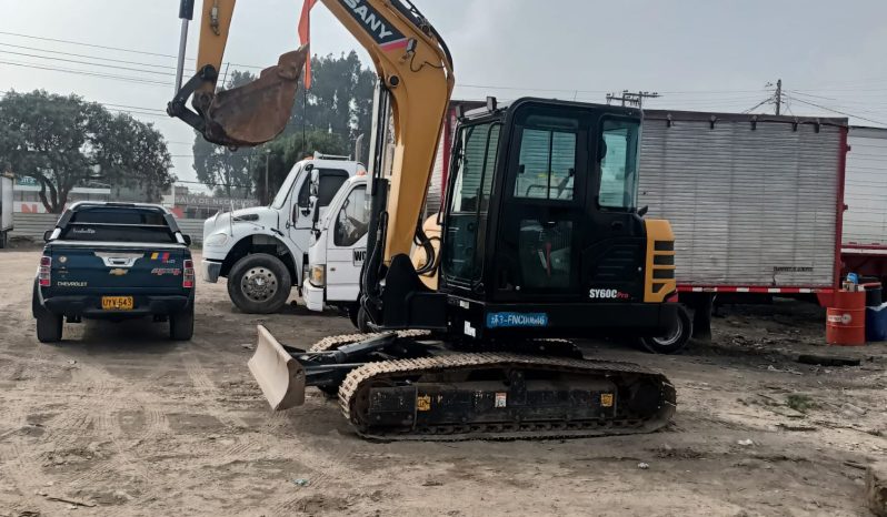 
								Exc Sany 60 año 2022 en alquiler  alquiler completo									