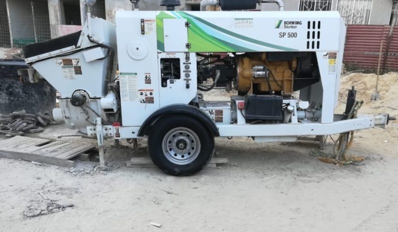 
								Bomba stacionaria Schwing SP500 año 2018 horas 1800 aprox. completo									