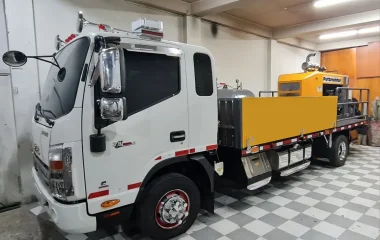 BOMBA ESTACIONARIA SOBRE CAMION TK70