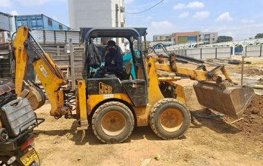 Miniretro JCB 1CX año 2007