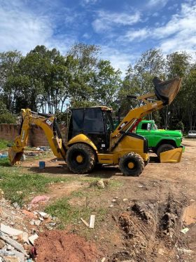 Retroexcavadora Caterpillar 416E 2008 Horas 11000 llantas nuevas