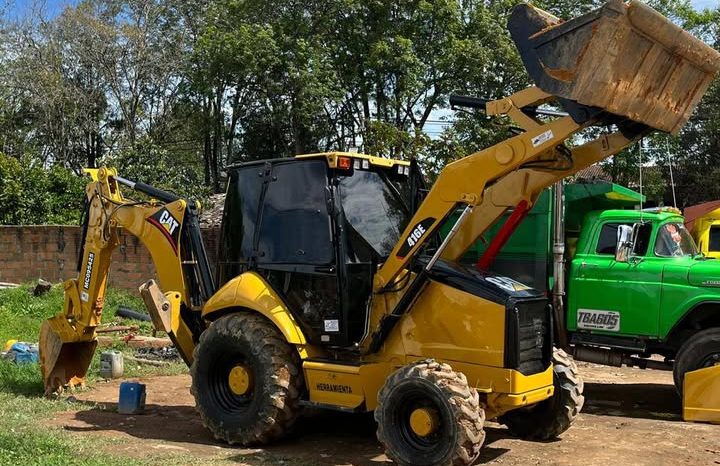 
								Retroexcavadora Caterpillar 416E 2008 Horas 11000 llantas nuevas completo									