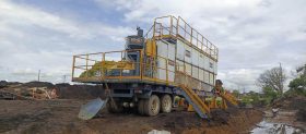 Planta de Conceto portatil DMPS 600 Trayler doble troque Produccion 20 25 M3/h año 2022