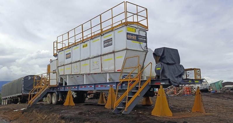 
								Planta de Conceto portatil DMPS 600 Trayler doble troque Produccion 20 25 M3/h año 2022 completo									