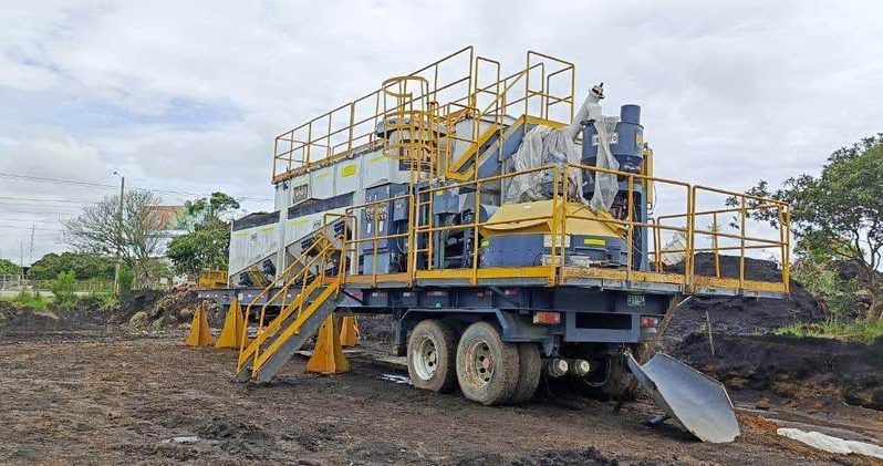 
								Planta de Conceto portatil DMPS 600 Trayler doble troque Produccion 20 25 M3/h año 2022 completo									