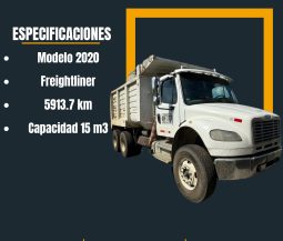 Volquetas Frighliner (024) año 2020 Capacidad 15 M3  6618 km 5 U.