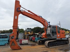  Excavadora,  HITACHI,  ZX225USR , serie:  118239, Año  2001 , Horas 9369 horas ,  Brazo telescópico 