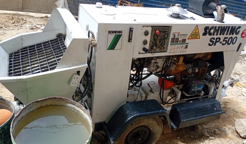 
								Bomba de concreto Schwing SP500 año 2014 ubicacion Colombia completo									