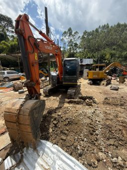 
										Excavadora Hitachi ZX75US-3 año 2013 horas 6700 completo									