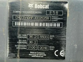 Exc. Bobcat E58 horas 4659 año 2018
